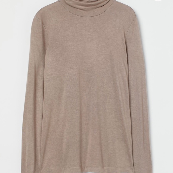 Viscose Turtleneck Top - Picture 2 of 5